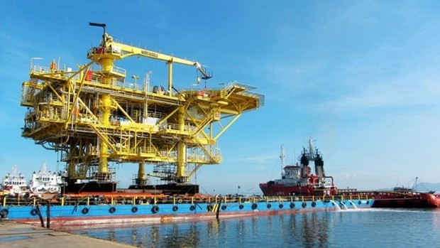 资料图 图自越通社 巴地头顿省海上金星-大月油港即将开放运营 ảnh 1
