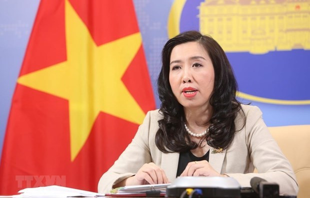 越南外交部发言人黎氏秋姮 图自越通社 越南相信印度能早日控制疫情 ảnh 1