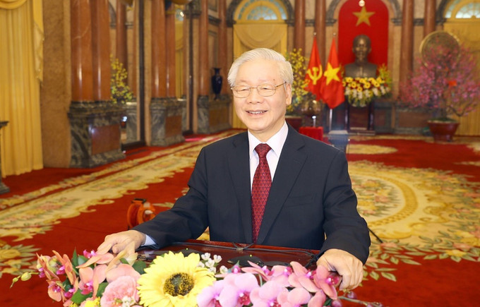 越共中央总书记、国家主席阮富仲：发挥民族力量 凝聚向上意志 ảnh 1