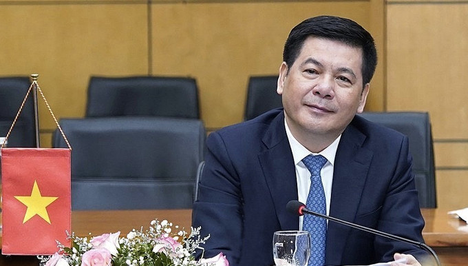 越南工贸部部长阮鸿延。图自越通社 越南和以色列拟于2022年初签署自由贸易协定 ảnh 2