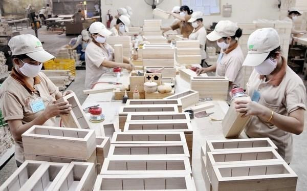 附图 图自越通社 第一季度林产品出口额增长41.5% ảnh 1