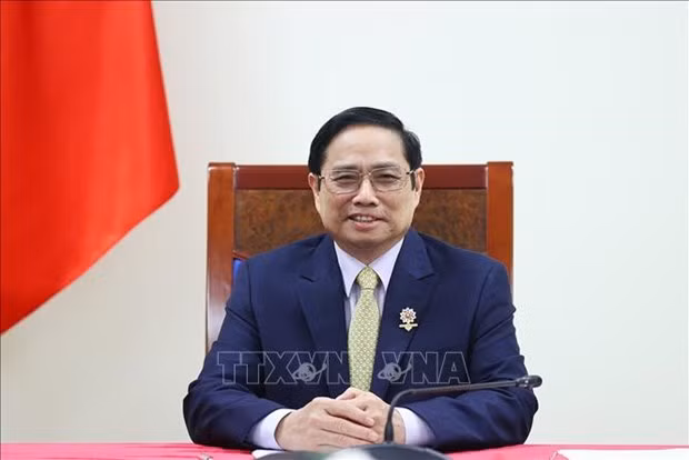 越南与世界经济论坛国家战略对话：努力实现越南发展目标 ảnh 1