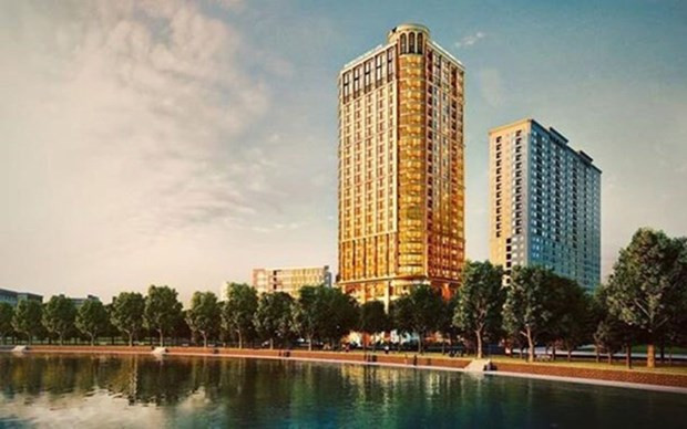 金湖酒店建设项目由和平有限责任公司投资,投资总额超过1亿美元。图自互联网 金湖酒店——河内市中心别具一格的奢华酒店 ảnh 1
