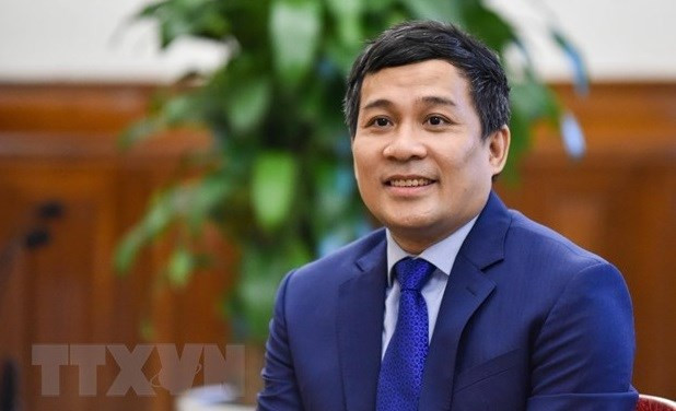 越南外交部副部长阮明宇。图自越通社 越南外交部副部长阮明宇:以高度负责精神积极主动地开展经济外交 ảnh 1