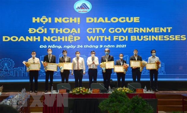 附图。图自越通社 FDI企业希望尽快恢复正常生产秩序 ảnh 1