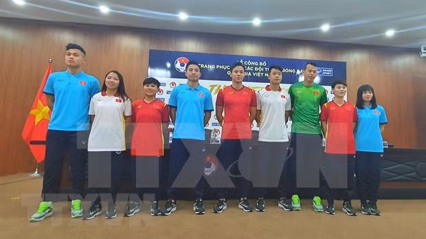 越南国家足球队队服正式亮相 ảnh 2