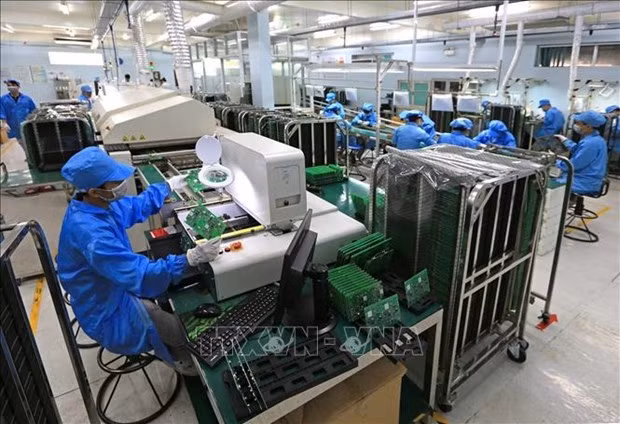 主动参加全球价值链，越南逐步成为电子产品出口国 ảnh 1