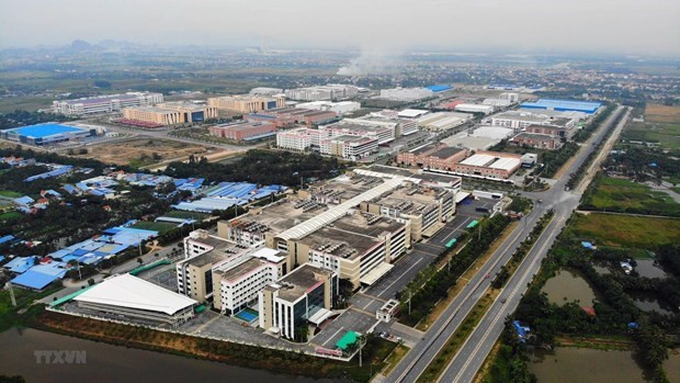 附图:海防市VSIP工业区是吸引外资的亮点 图自越通社 今年前4月越南外资项目实际到位资金同比增长6.8% ảnh 1