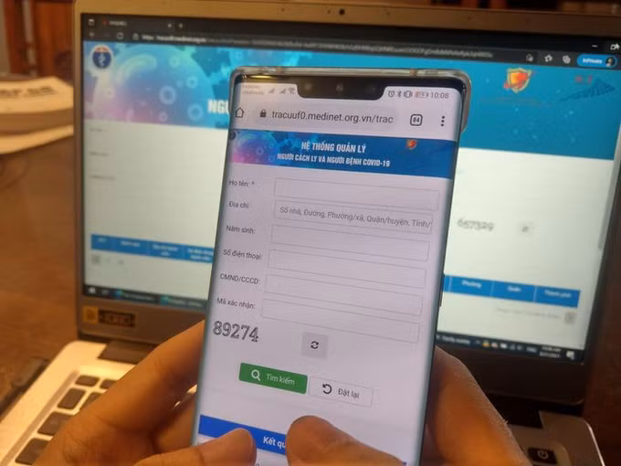 新冠肺炎患者信息查询系统及时更新患者的状况 ảnh 1