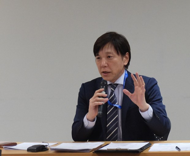 日本贸易振兴机构驻河内代表处首席代表Takeo Nakajima 图自越通社 外国巨额投资为越南市场加温 ảnh 2