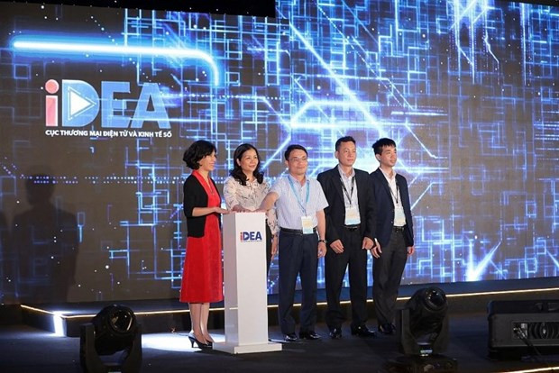 越南工贸部电子商务与数字经济局和亚马逊全球开店合作公布仪式 图自越通社 为越南商品走向世界搭建桥梁 ảnh 2