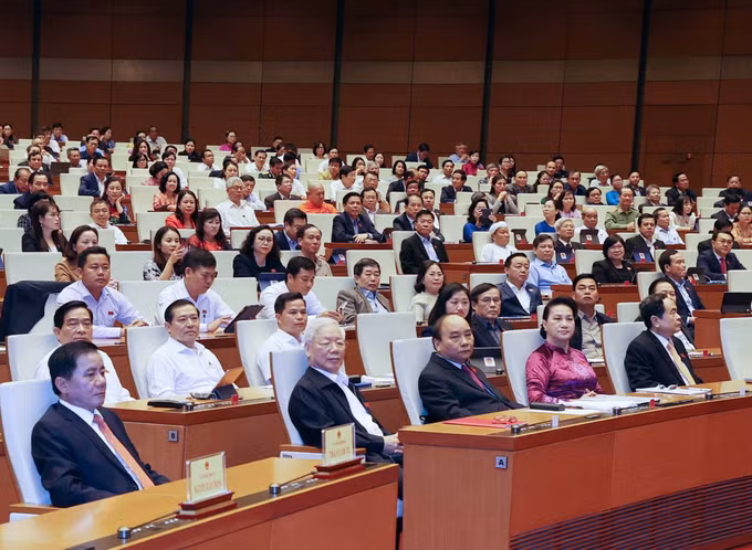 越南第十四届国会第十一次会议：提请国会免去国家主席职务 ảnh 1