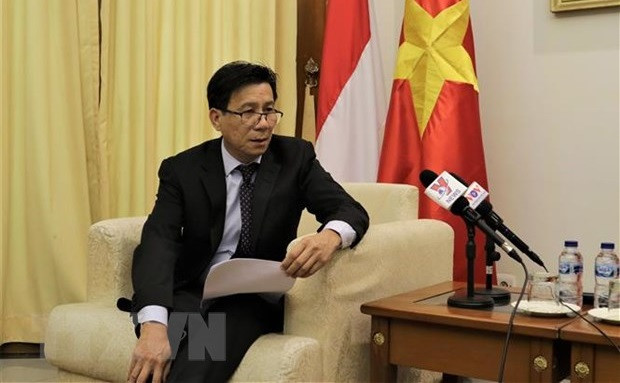 越南驻印尼大使谢文聪。图自越通社 越南驻印尼大使谢文聪:越南与印尼关系日益务实有效发展 ảnh 1