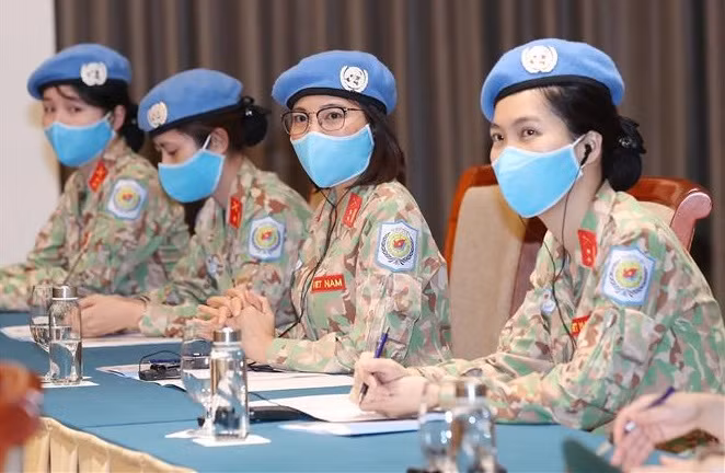 为提升妇女在全球和平和安全事务的参与度创造便利条件 ảnh 1