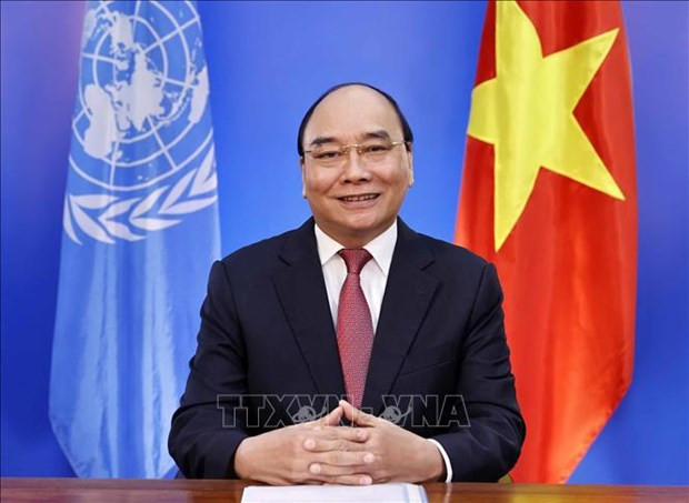 越南国家主席阮春福出席联合国粮食系统峰会。图自越通社 越南力争成为区域粮食食品创新中心 ảnh 1