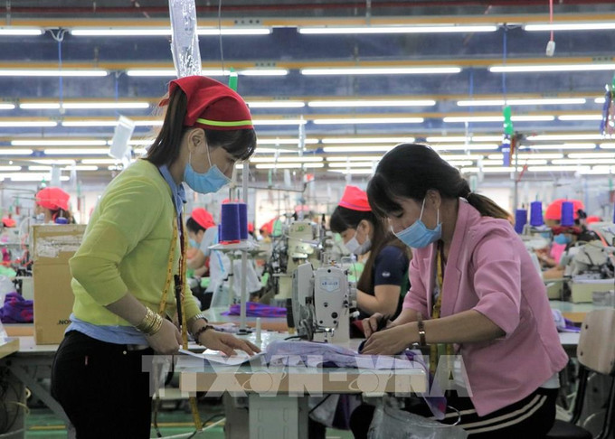 附图。图自越通社 今年10月份越南复工企业数量增长近30% ảnh 1