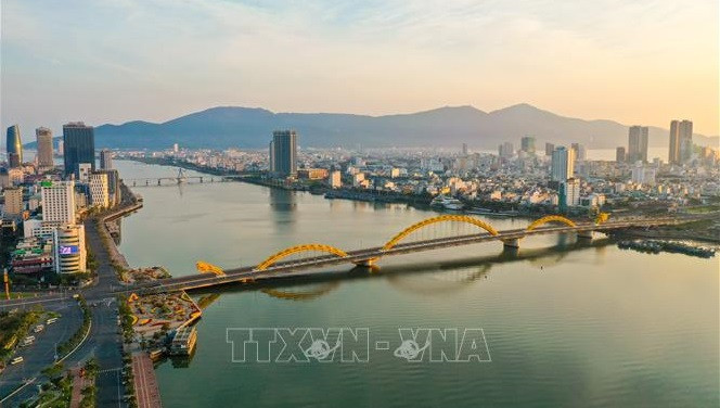 岘港市的一角。图自越通社 岘港市推进都市区废弃物处理工作 着力建设“环保城市” ảnh 1
