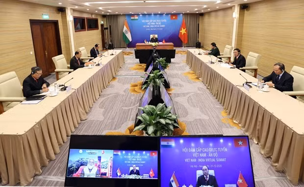 政府总理阮春福与印度总理举行视频会谈 ：防务与安全合作是双边关系中的支柱 ảnh 2