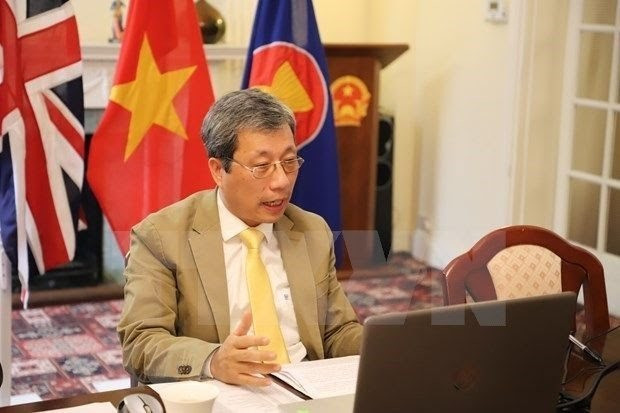 越南驻英国大使陈玉安。图自越通社 在英国越南知识分子协会正式成立 ảnh 1
