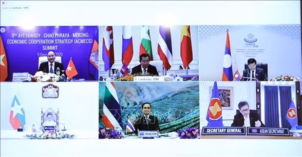 ACMECS第九次峰会聚焦地区经济社会复苏合作计划 ảnh 1