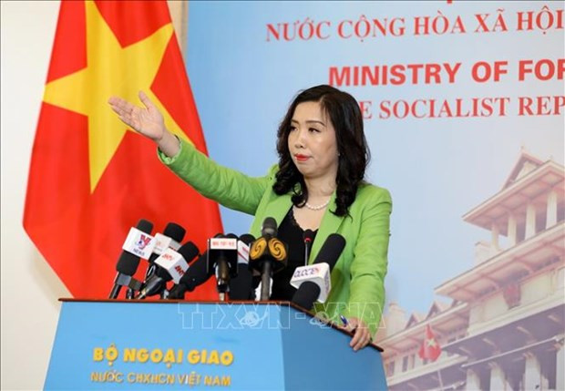 外交部例行记者会：暂时不执行各商业包机航班 ảnh 1