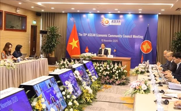 2020年东盟轮值主席年：实现到2025年建立东盟经济共同体的5个目标 ảnh 1