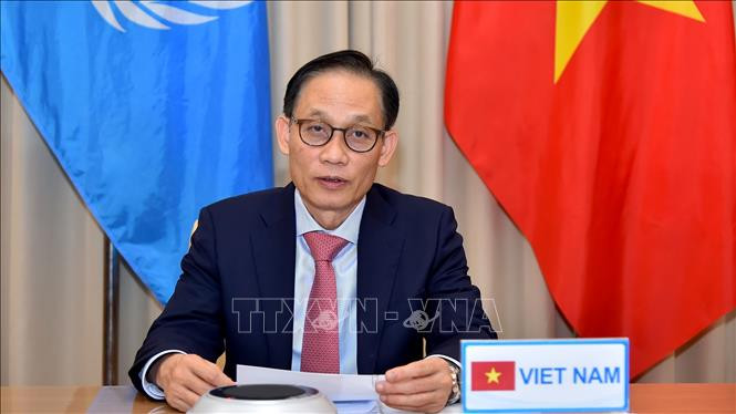 越南外交部副部长黎怀忠。图自越通社 越南为联合国安理会作出积极和负责任贡献 ảnh 1