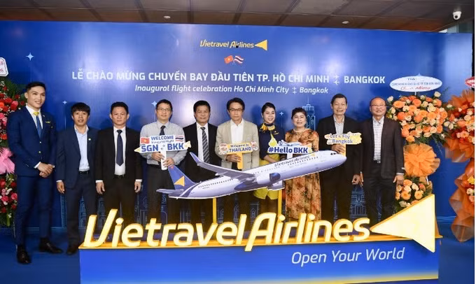 越游航空公司开通胡志明市至曼谷的国际航线 ảnh 1