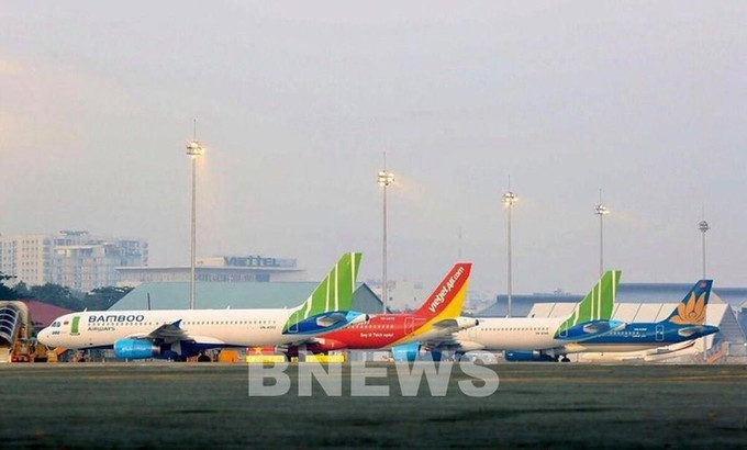 附图 图自越通社 越南航空局:将在乌越南公民接回国的首趟航班接机点或将改变 ảnh 1
