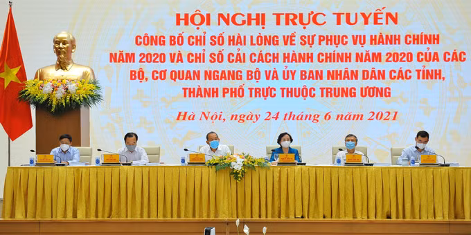 2020年行政改革指数：越南国家银行与广宁省再次位居榜首 ảnh 1
