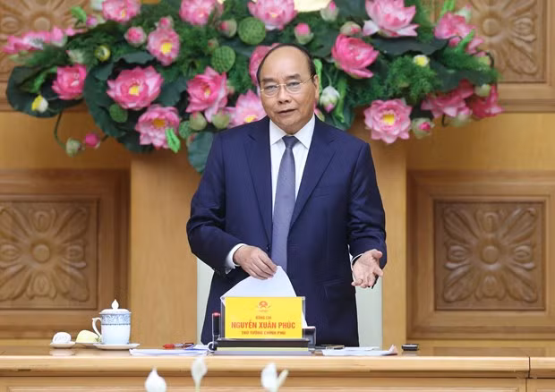 阮春福：绝对不能为发展经济而使疫情再次爆发 ảnh 1