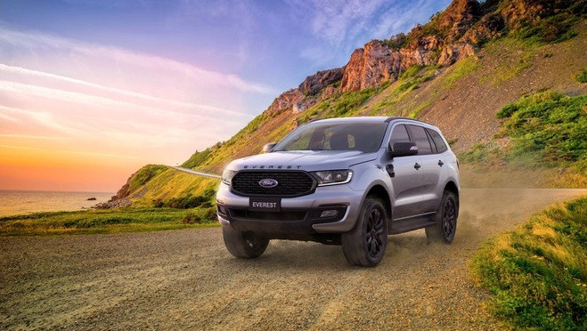福特中型SUV Everest概念车。图自福特汽车(越南)公司 越南是福特汽车的四大主要市场之一 ảnh 1