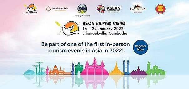 2022年东盟旅游论坛将从1月16日至20日举行。图自越通社 越南在2022年东盟旅游论坛上获得多项奖项 ảnh 2