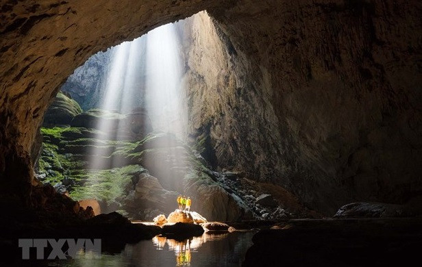 越南广平省韩松洞(Son Doong)。图自越通社 推广越南在国际友人眼中的美丽形象 ảnh 1