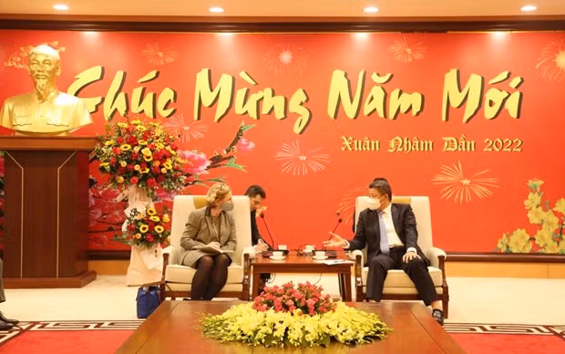 河内支持美国企业投资和扩大业务 ảnh 1