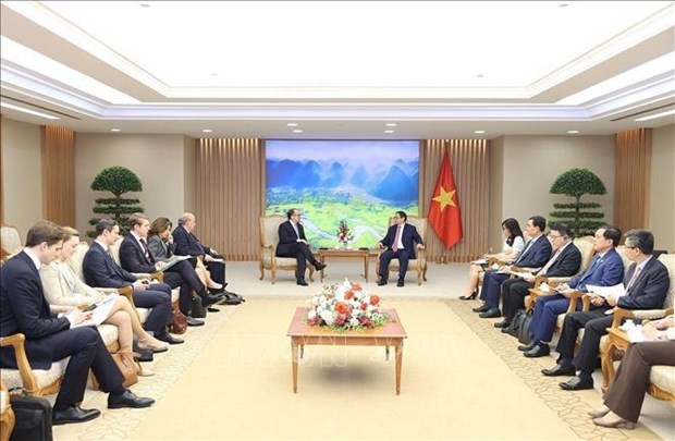 越南政府总理范明政会见奥地利外长 ảnh 2