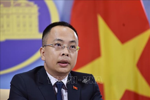 越南外交部副发言人段克越。图自越通社 越美全面伙伴关系保持健康发展的良好态势 ảnh 1