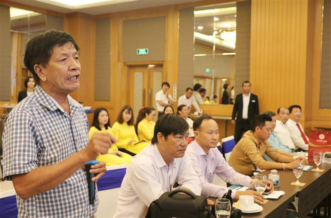 2020年庆和省旅游刺激计划新闻发布会。图自越通社 庆和省推出旅游刺激计划 ảnh 2