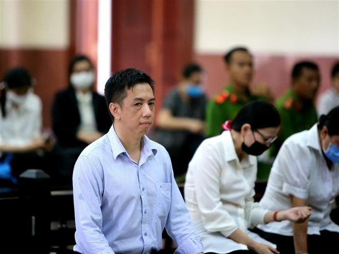 武孟强被告。图自越通社 抗癌制假案件:二审法院维持原判 ảnh 2