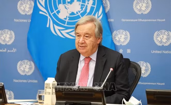 联合国秘书长古特雷斯访越：巩固近半世纪的伙伴关系 ảnh 1