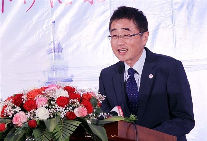 日本驻越南副大使Watanabe Shige。图自越通社 文化交流是维系越日两国友谊的桥梁 ảnh 2