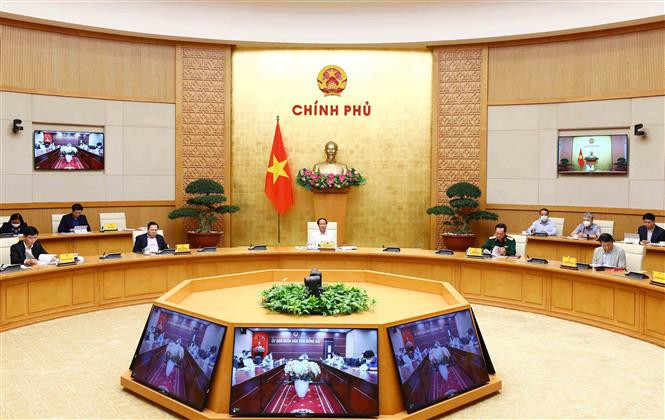 龙城国际航空港项目国家指导小组会议。图自越通社 越南政府副总理黎文成:下决心到2025年完成龙城国际机场兴建项目 ảnh 1
