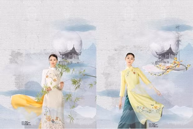 广宁省安子传统奥黛展和走秀活动精彩纷呈让人难忘 ảnh 1