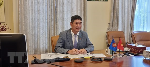 越南参加东盟互联互通协调委员会2022年首次会议 ảnh 1