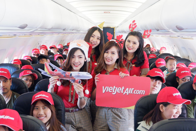 资料图。图由越捷航空公司提供 越捷航空是首家在泰国普吉机场恢运营的公司 ảnh 2