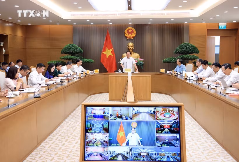 会议现场。图自越通社