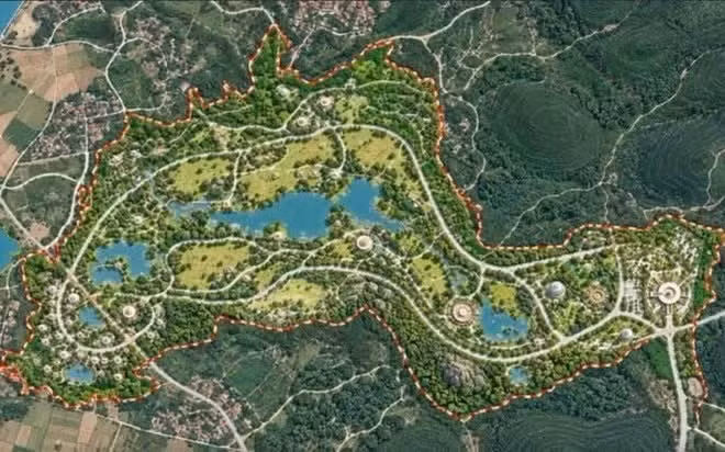  巴维野生动物园效果图。图自太阳集团