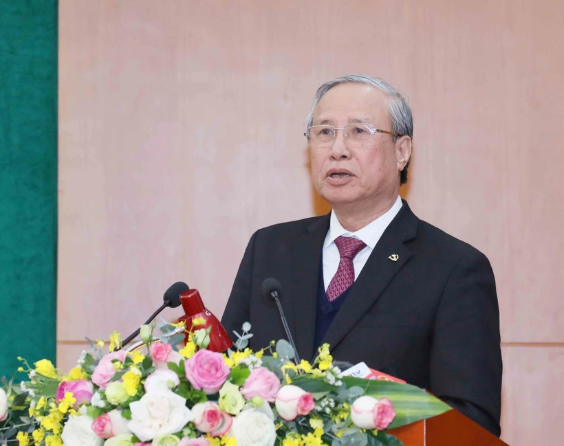 越南书记处常务书记陈国旺：内政部门要做好参谋助手 使反腐败工作继续成为越共十三大的突出成果