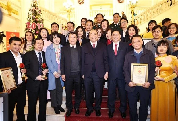 党建：2020年第五次党建工作全国新闻奖颁奖仪式在河内隆重举行