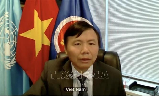 越南出席安理会关于国际法上使用武力和正当自卫权问题的视频会议
